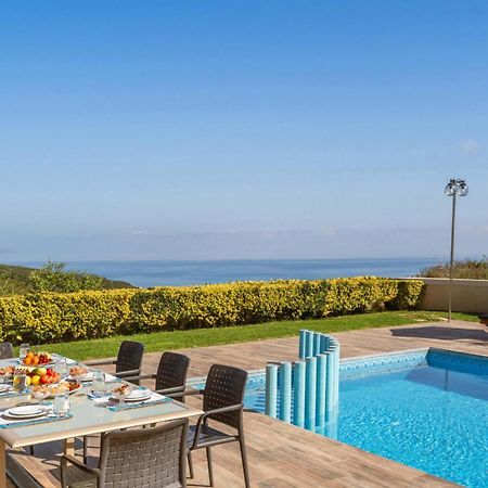 Villa Ariella With Sea View Agia Marina Exteriér fotografie