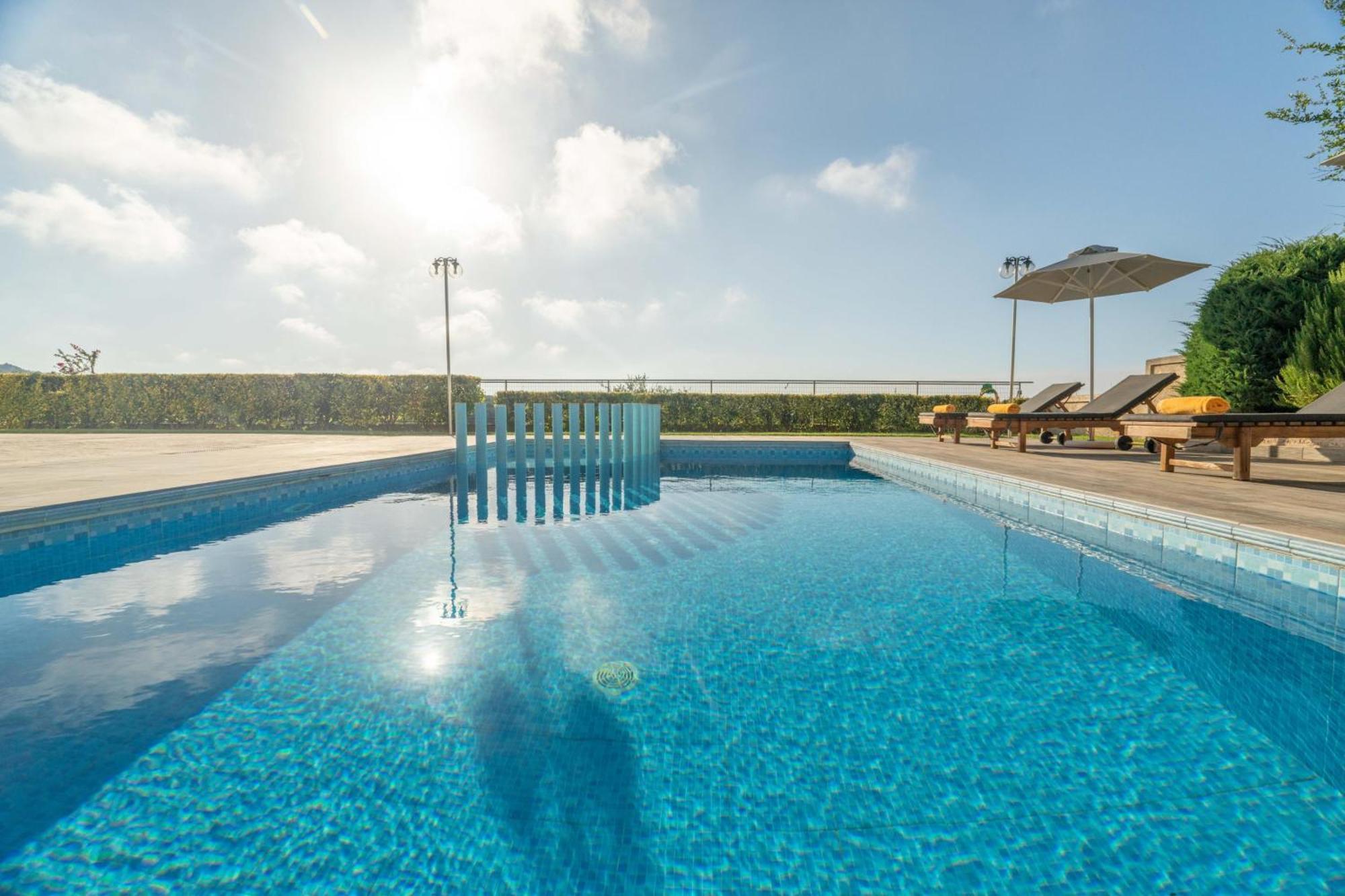 Villa Ariella With Sea View Agia Marina Exteriér fotografie