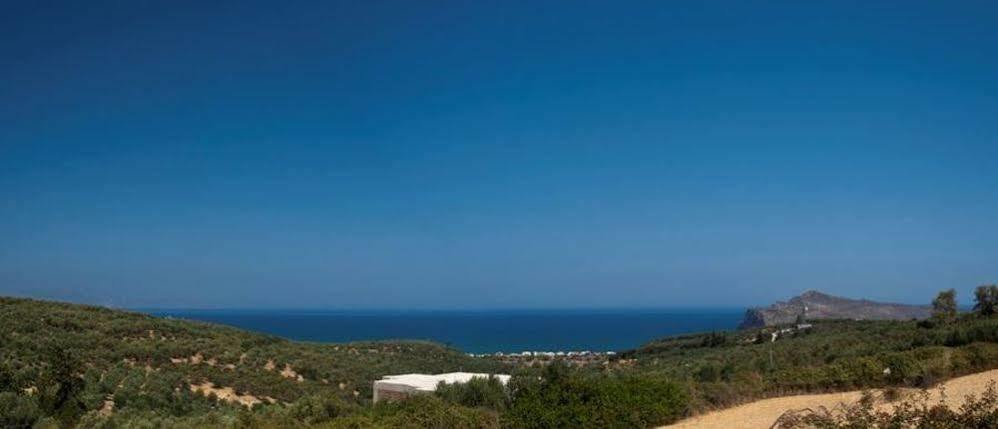 Villa Ariella With Sea View Agia Marina Exteriér fotografie